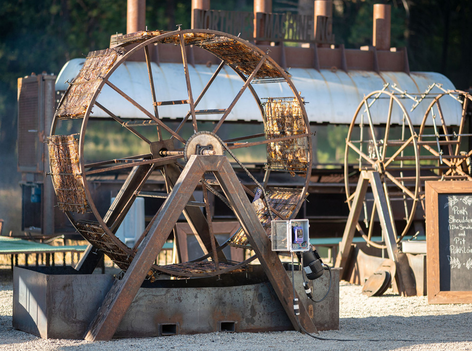 Ferris Wheel witjh Spatchcock Chicken
