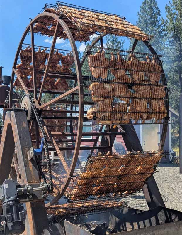 Spatchcock Chicken Ferriss Wheel