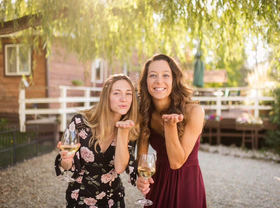 Happy girls at Discovery Fire